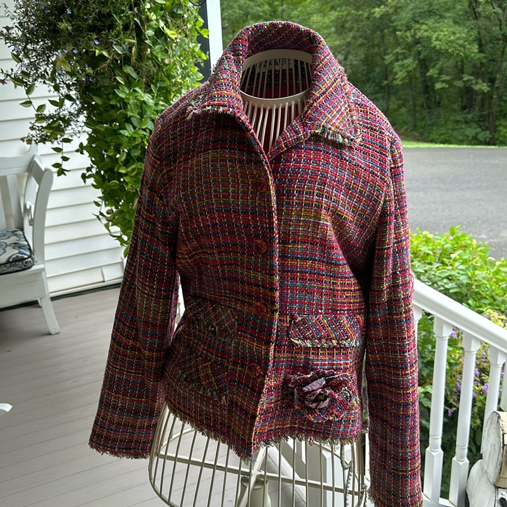 Multi colored blazer/jacket